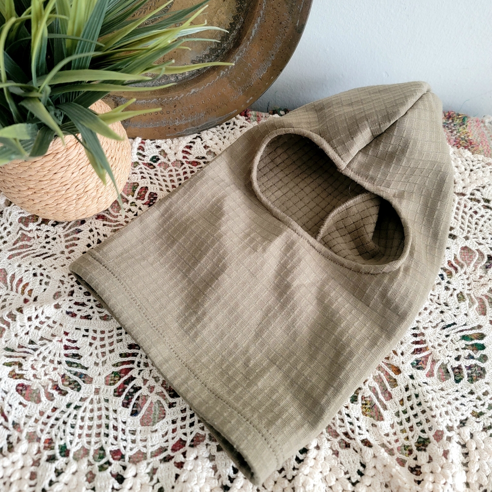Tan Balaclava Beanie Hat